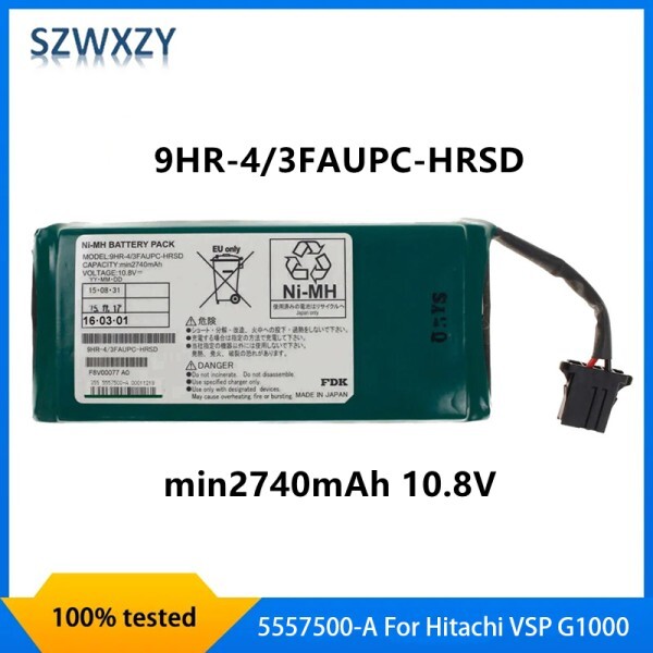 [오늘출발] 5557500 -A 히타치 VSP G1000 캐시 배터리Ni-MH 9HR-4/3FAUPC-HRSD 최소 2740mAh 10.8V용 ? 100 테스트를
