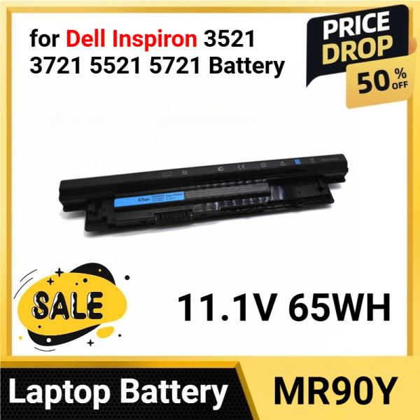 [오늘출발] 델 인스피론 3521 3721 5521 5721 배터리용 MR90Y 11.1V 65WH 14-3421 14-3437 14R-5421 17 래티튜드 3000
