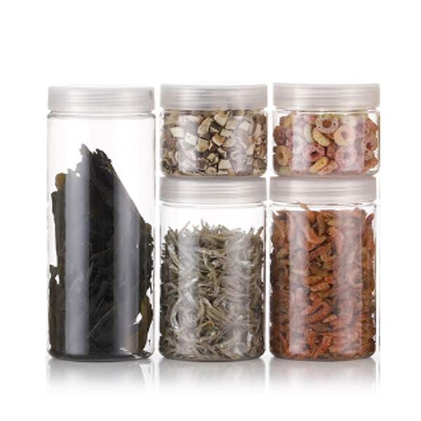 (콩심팥심)식품밀폐 주방수납 플라보관 스토리지세트 5개입세트 곡물통