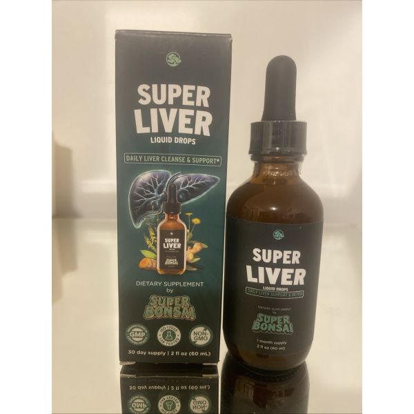 SuperBonsai 간 건강에 탁월한 밀크씨슬 액상 팅크처 1개월분 - 의사 처방 133106