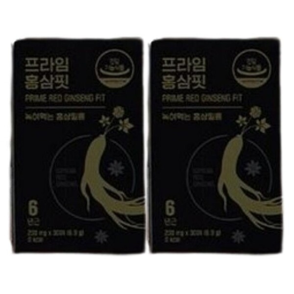 단비 프라임 홍삼핏 녹여먹는 홍삼필름 30매 x 2박스