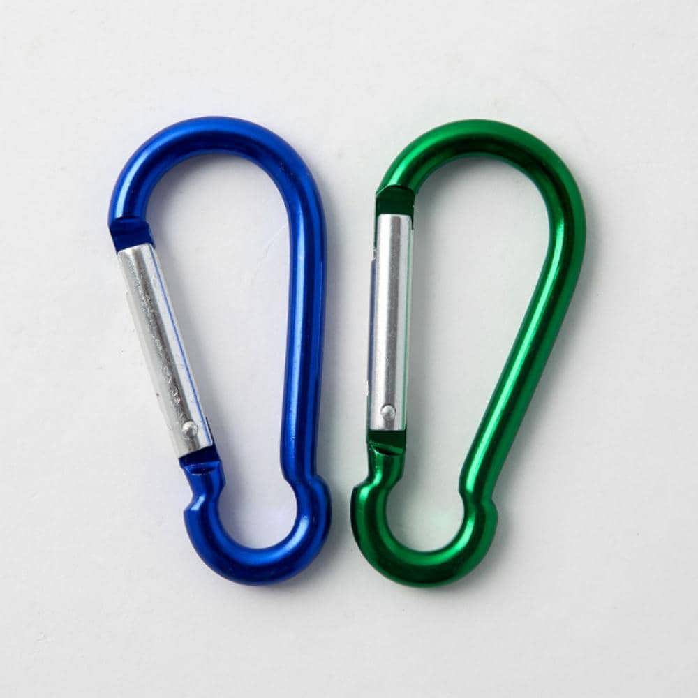 [오늘출발] 등산용 2P세트 8CM 체인블럭 샤클 카라비너멀티툴 고강도비너 홀더용품