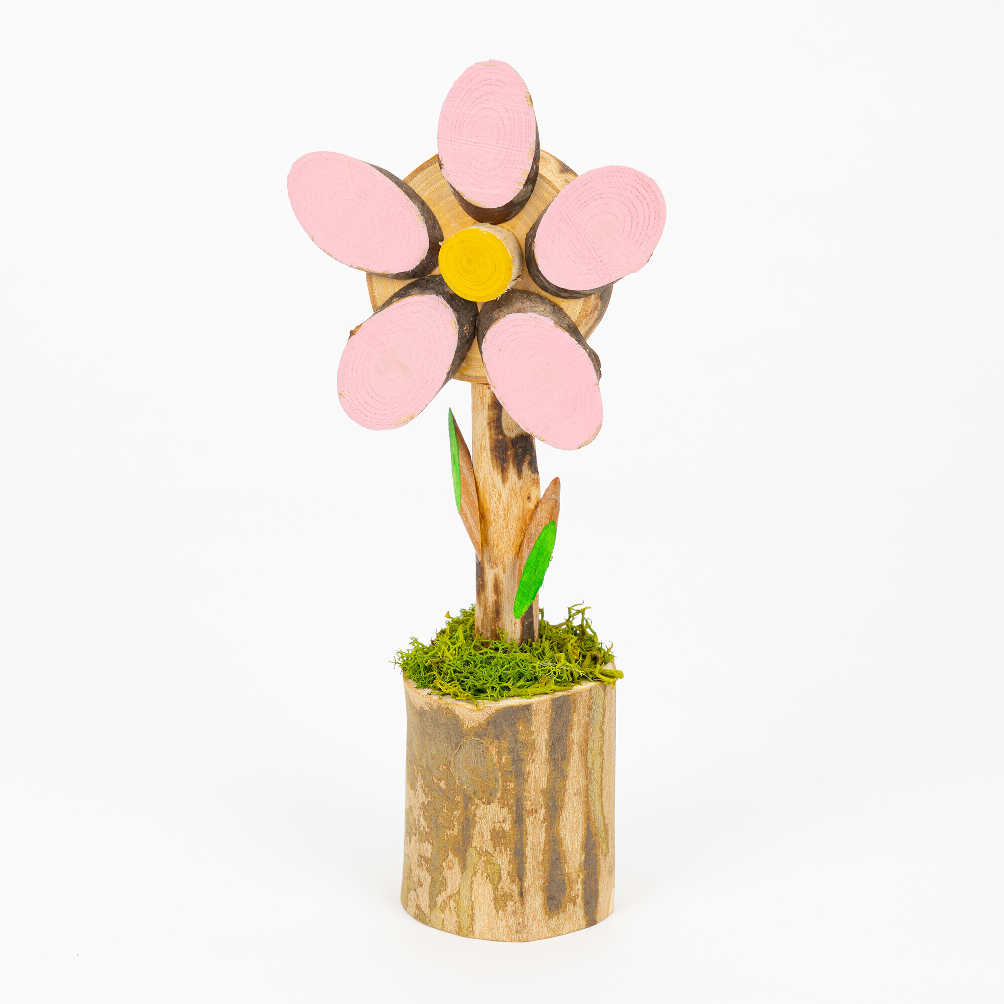 피에스타 나무마법사 가을 코스모스 나무블럭 - 교육용키트 나무망치 증정