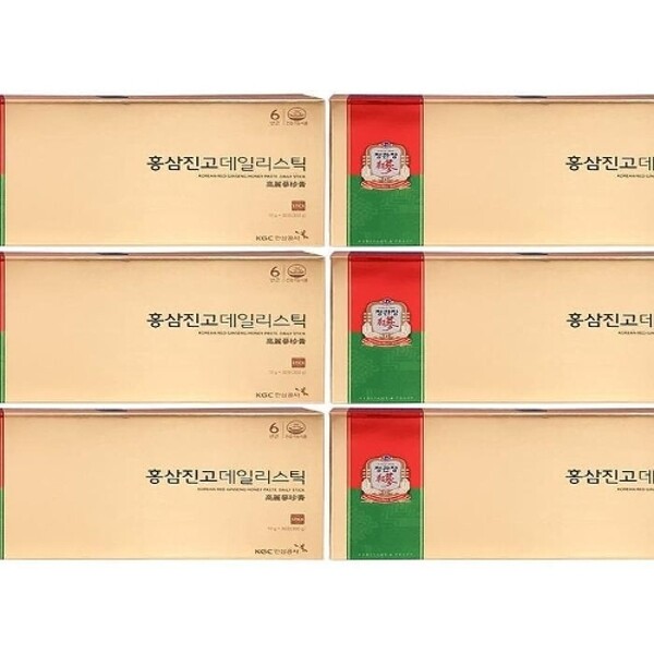 정관장 홍삼진고 데일리스틱 10g x 30포 6박스(SH)