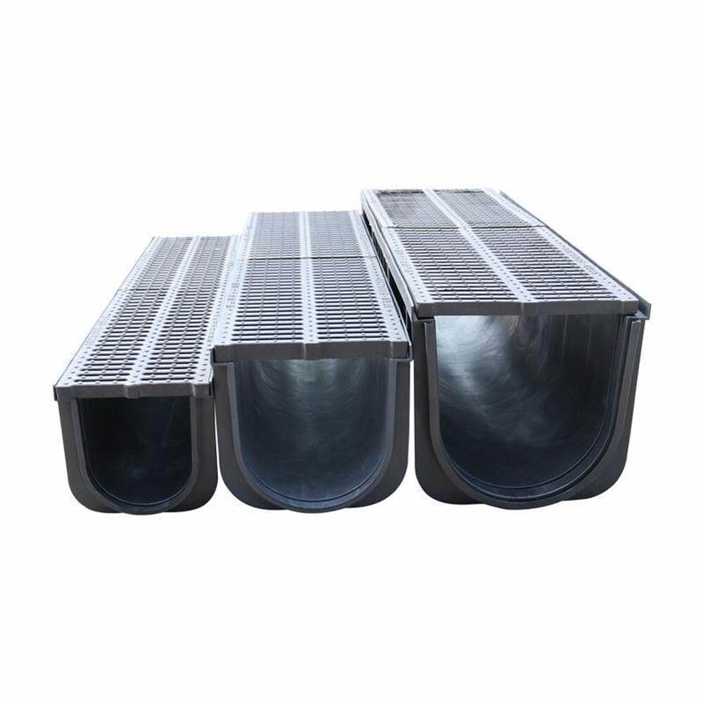 [오늘출발] 간이 배수로 흄관 스테인리스 u-슬롯 완제품 가든 플라스틱 수지 틈새식 HDPE 커버