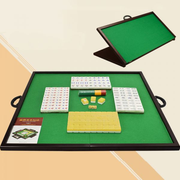 일본접이식 나무 마작 테이블 88cm 휴대용 마작대 마작세트 수동 상 판 홀덤 포커 화투 ds0206-09