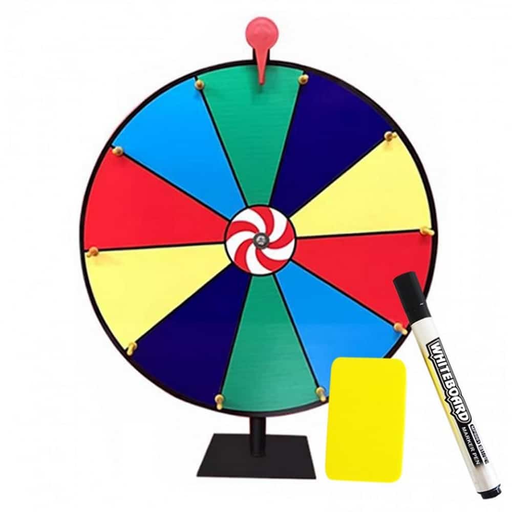 원삼안전  추첨기 룰렛 이벤트 파티용 돌림판 복불복 행사 뽑기판 게임 (본품)