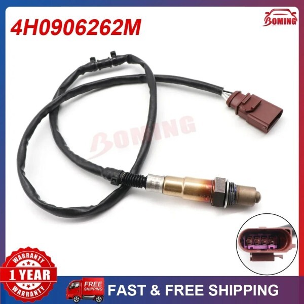 아우디 4H0906262M 자동차 신형 다운스트림 공기 연료 비율 람다 O2 산소 센서 A6 A8 Q7 S6 S7 S8 폭스바겐