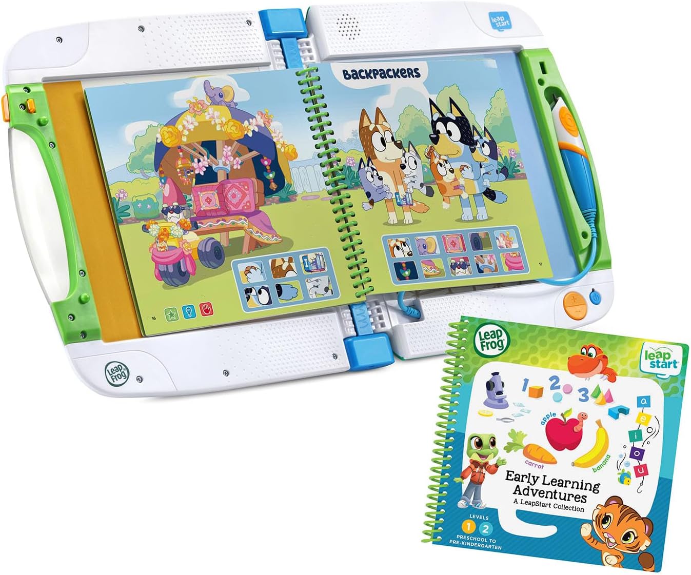 [오늘출발] LeapFrog LeapStart 블루이 펀 및 게임 활동 번들