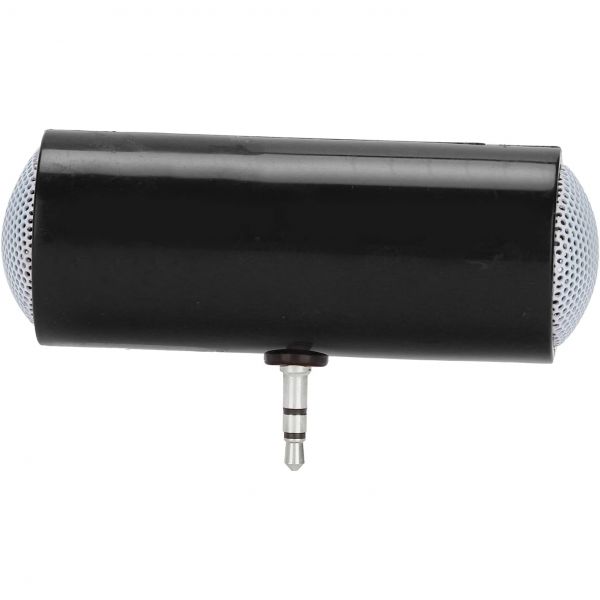 플러그인 스피커 컴퓨터 선명한 오디오 모바일폰용 태블릿용 3.5mm 잭 검정색