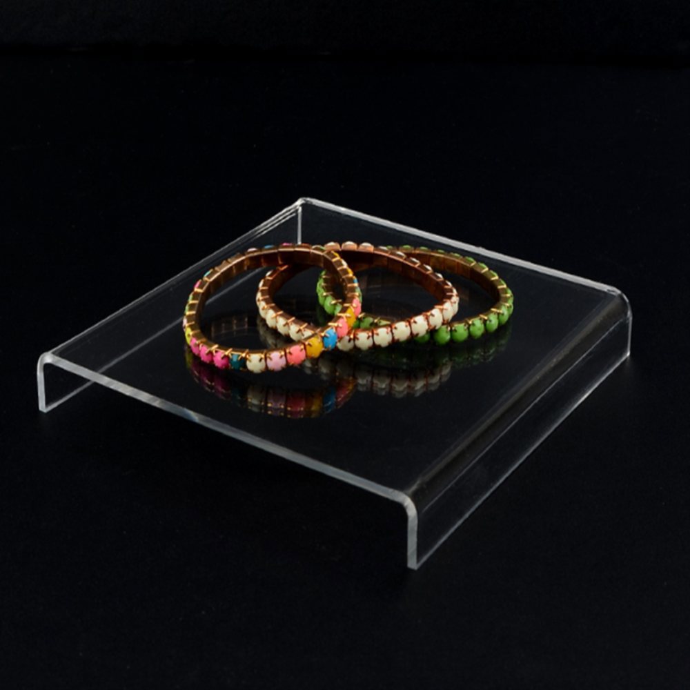 [오늘출발] 하나스마트 정사각 아크릴진열대 소형 주얼리진열대 화장품정리대 약국선반 향수진열대