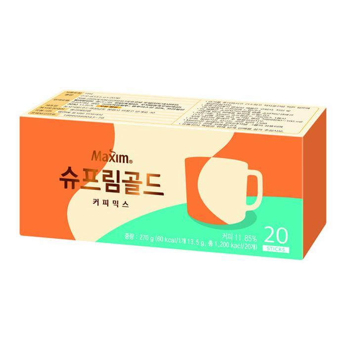 동서식품 맥심 슈프림골드 커피믹스 20T/무료배송
