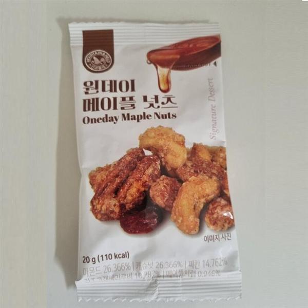 (셀러허브)웰빙창고 프리미엄 믹스넛 원데이메이플넛츠 30봉 (S32760995)