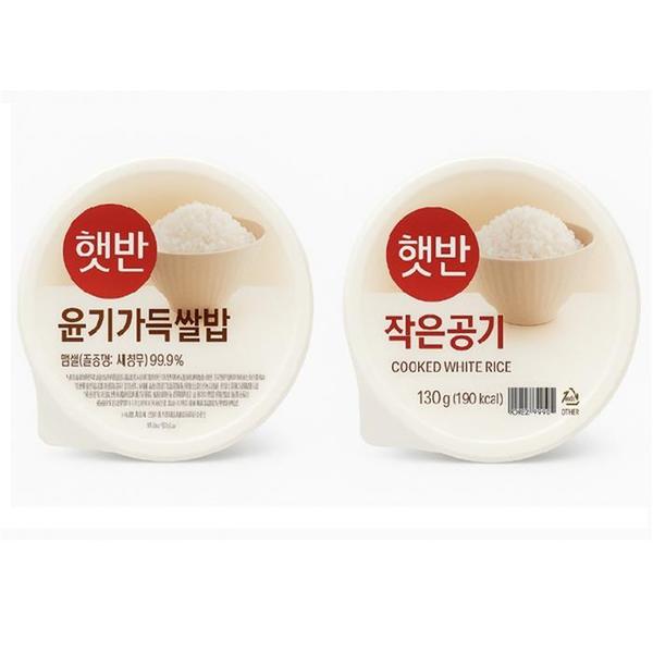(셀러허브)웰빙창고 햇반 36개 기획 (윤기가득쌀밥 210gx24개 + 백미 130gx12개) (S42288185)