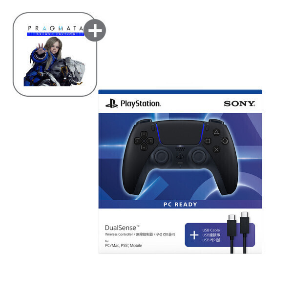 PS5 듀얼센스 컨트롤러 + PC 프래그마타 디럭스 에디션 (코드발송)