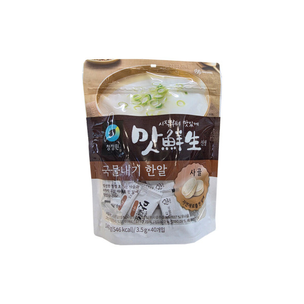 [오늘출발] 청정원 맛선생 국물내기 한알 사골 140g (3.5g x 40입) / 무료배송