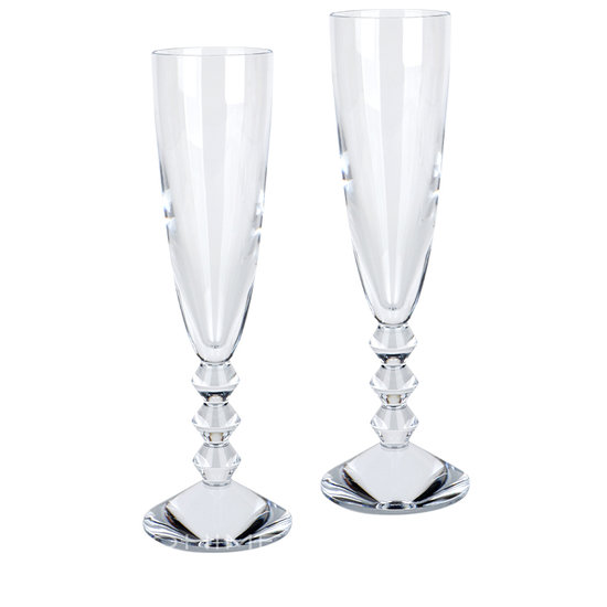 바카라 국내보유/오늘발송선물포장 바카라 테이블웨어 샴페인 베가 플루트 세트 2PCS