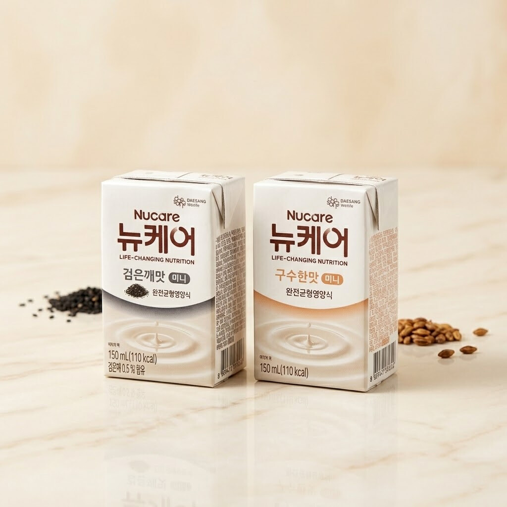 대상웰라이프 대상웰라이프 뉴케어 검은깨 미니 150ml 12개 + 구수한맛 미니 150ml 12개