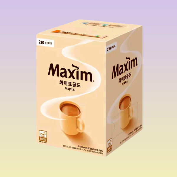 [동서식품][오늘출발] 맥심 맥심 화이트골드 커피믹스 210T  무료배송 당일출발 평일 오전 11시 마감