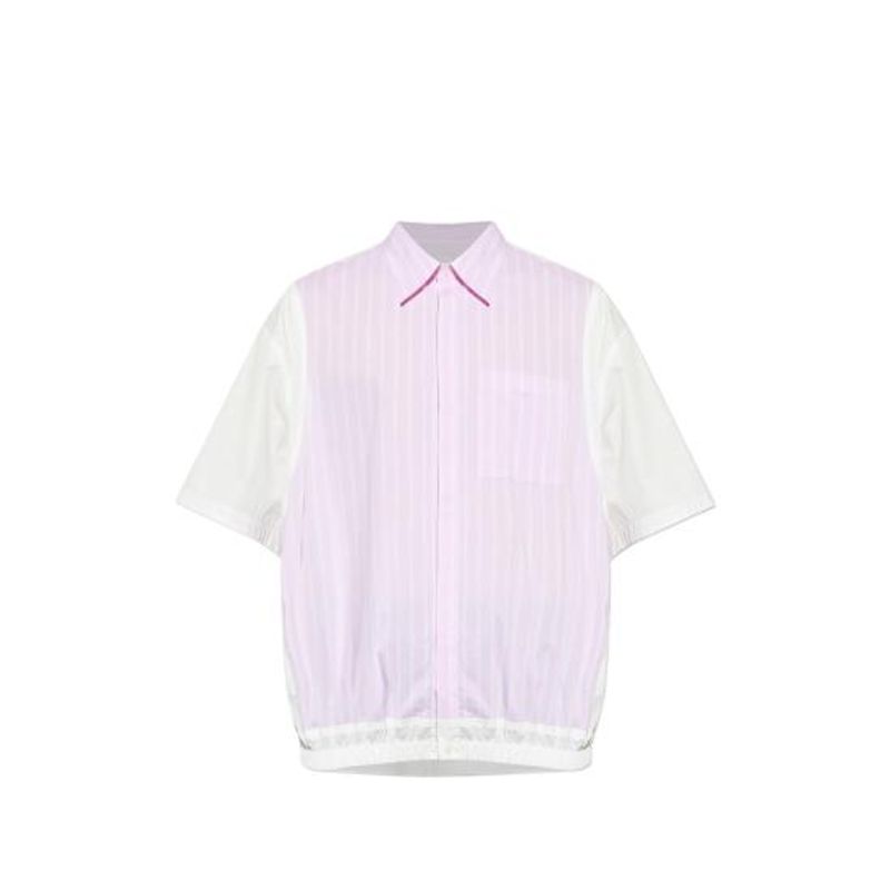[해외] Other B 26SS 피디에프 반팔 셔츠 DFM06007 TS060 WHPNK WHITE PINK 명품직구 관부가세 포함