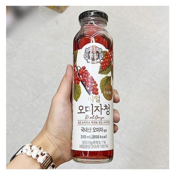 백설 리얼 오미자청 310ml x 1개 a33395