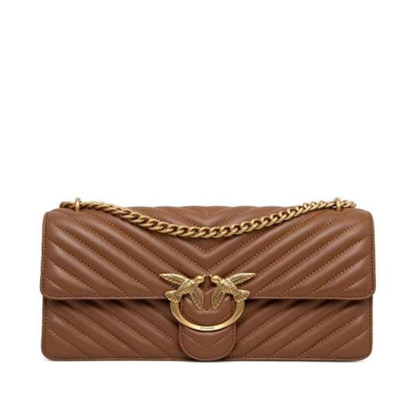 해외배송 26SS 핑코 토트백 100941A0GKL17Q MARRONE ORO