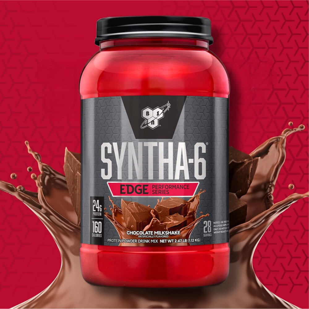[해외] BSN 신타 6 엣지 단백질쉐이크 유청분리단백질 WPI프로틴 초코맛밀크 1.12kg