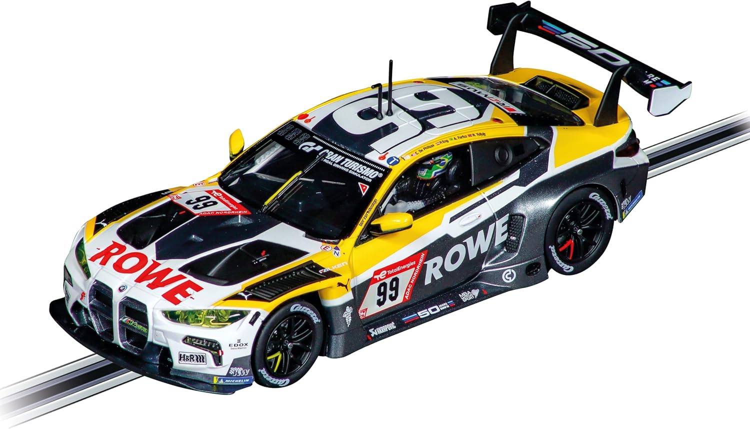 [오늘출발] 카레라 27797 BMW M4 GT3 ROWE 레이싱 No.99 1:32 스케일 에볼루션 아날로그 슬롯카