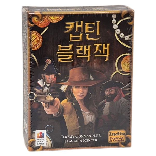 코리아보드게임즈 (RIZPICK)캡틴 블랙잭 보드게임 추리 협동 전략 학생 어린이 가족 커플