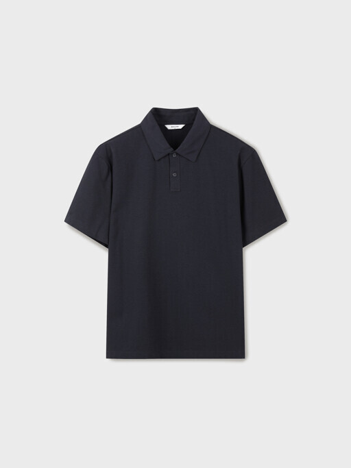 에디션 NEG2TT1922 DNV 천연 마 혼방 피케 원단의 뛰어난 통기성의 반팔 카라 티셔츠_JK