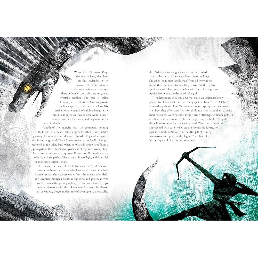 늑대 소녀 그리스인 그리고 신들 페르시아 이야기 전쟁