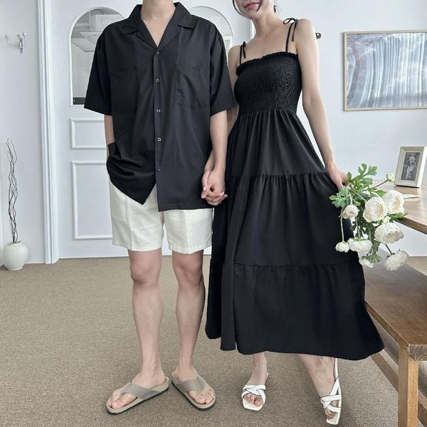 바넬 남녀 비치 썸머룩 SD240616 남성 비 래쉬가드 SD 실내복 풍기