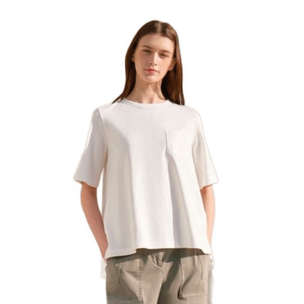 무료배송 쏘내추럴 26SS 이집트 기자 코튼 백 플리츠 블라우스