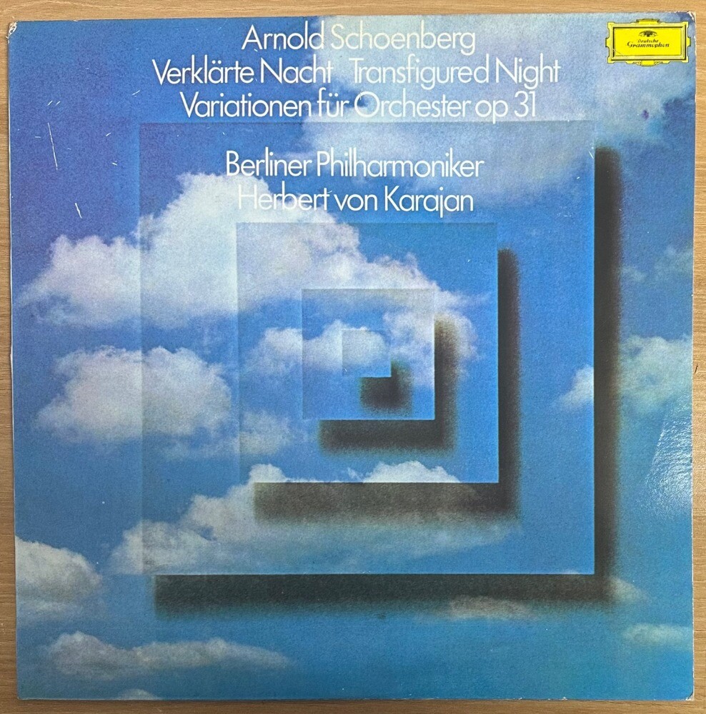 [오늘출발] 중고LP) Schoenberg - Verklarte Nacht /Variationen Op.31 (쉔베르크/ 정야/폰 카라얀 지휘)자켓EX+/음반M