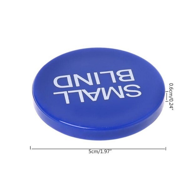 33WD 세트 3 개 작은 장님 빅 블라인드 딜러 퍽 버튼 | 전문 카지노 텍사스 홀드 포커 액세서리