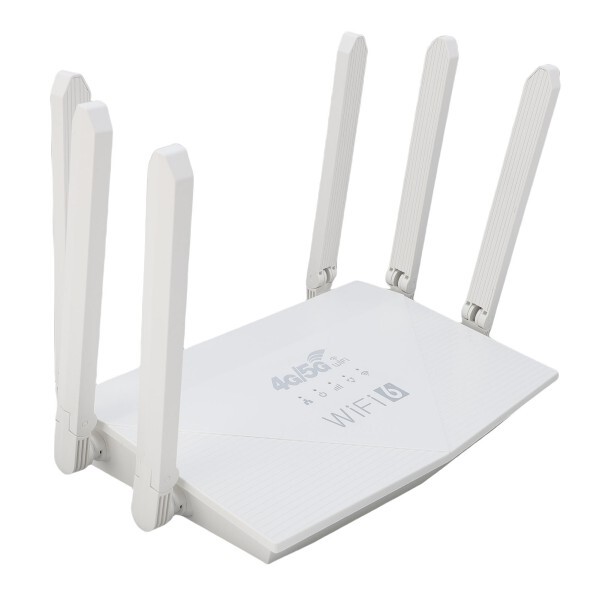 무선 인터넷 라우터 WiFi6 4G CPE LTE 300Mbps 6 안테나 SIM 카드 슬롯 포함