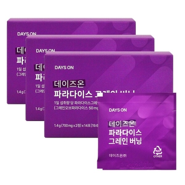 데이즈온 데이즈온 파라다이스 그레인 버닝 700mgX2정X14포X3개