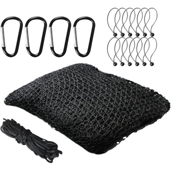 [해외] 야구 네트 타겟 배팅망 그물 골프 다목적 스포츠 볼 치핑 연습용 배리어 3x3m 고내구성 타격 4 개의 카라비