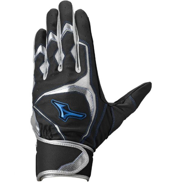 [해외] 배팅 장갑 글러브 야구 프로 미즈노 배팅글러브 양손용 남성 여성 유니섹스 윌드라이브 블루 1EJEA29509 S