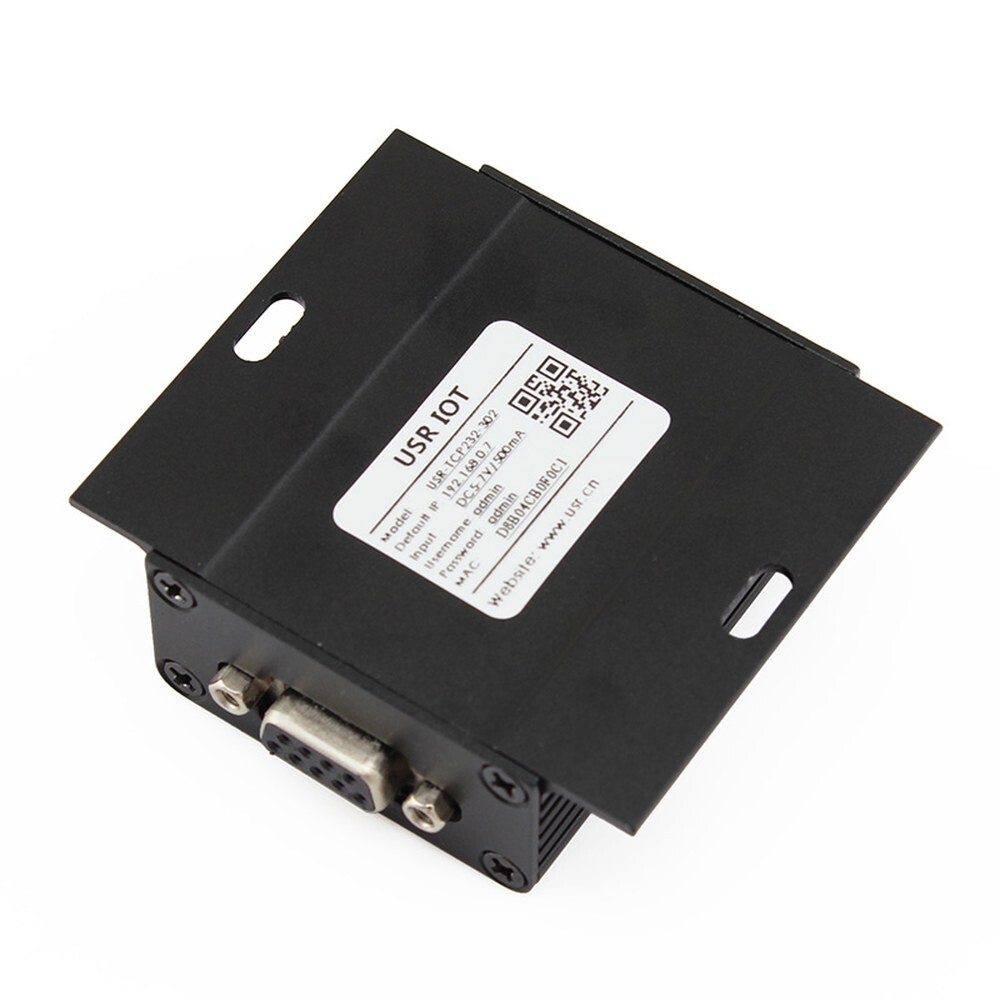 [오늘출발] USR TCP232 302 RS232 직렬 IP 이더넷 DHCP TCP 변환기 DNS 웹지 내장 지지대