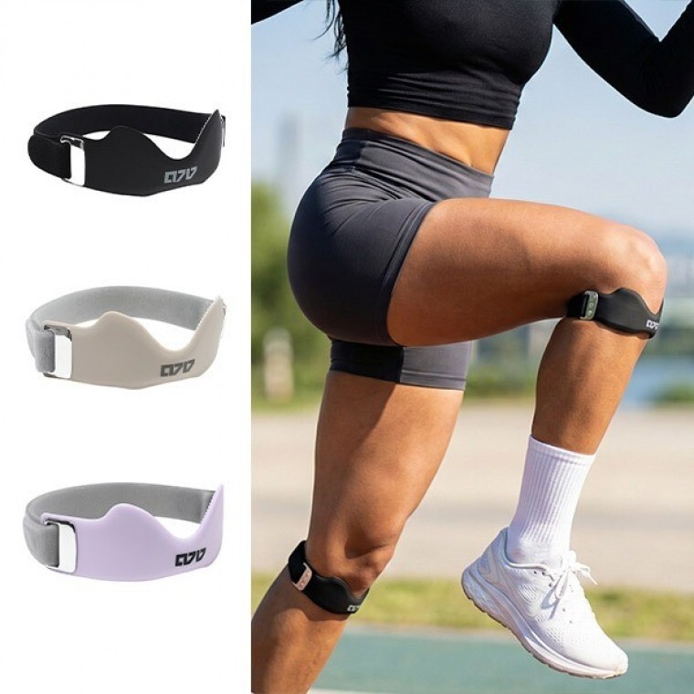 [오늘출발] HICKIES 포커스핏 실리콘 에어쿠션 슬개건 무릎보호대 헬스 러닝 테니스 N01 2개입