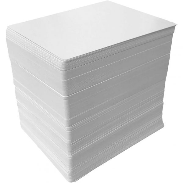 [해외] 아포스트로피 게임 블랭크 카드 포커 사이즈 코팅되지 않은 2.5인치 x 3.5인치 플래시 및 보드 180장