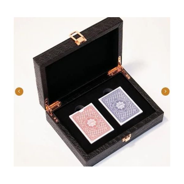 [해외] 트리톤 프리미엄 포커 플레이 카드 텍사스 홀덤 포커용 프로페셔널 카드레드 블루