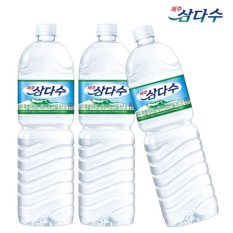 제주 삼다수 2L X 6개 암반수생수식수지하수먹는샘물물음료삼다수2리터2리터