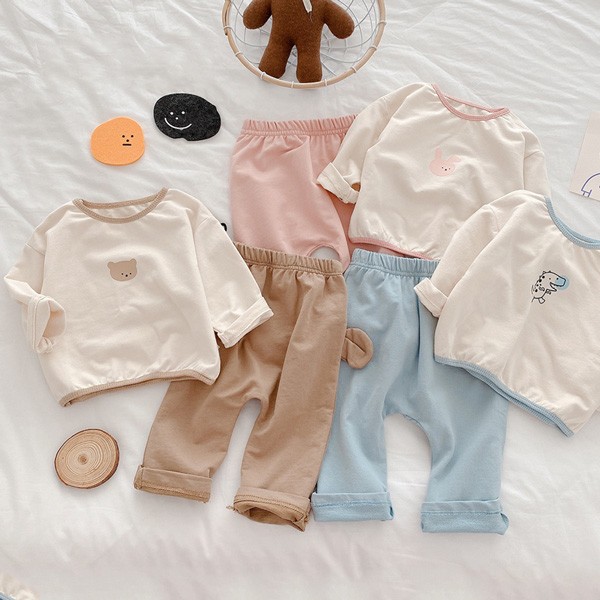 조이멀티 파스텔 동물원 아동 상하복세트204501 207899