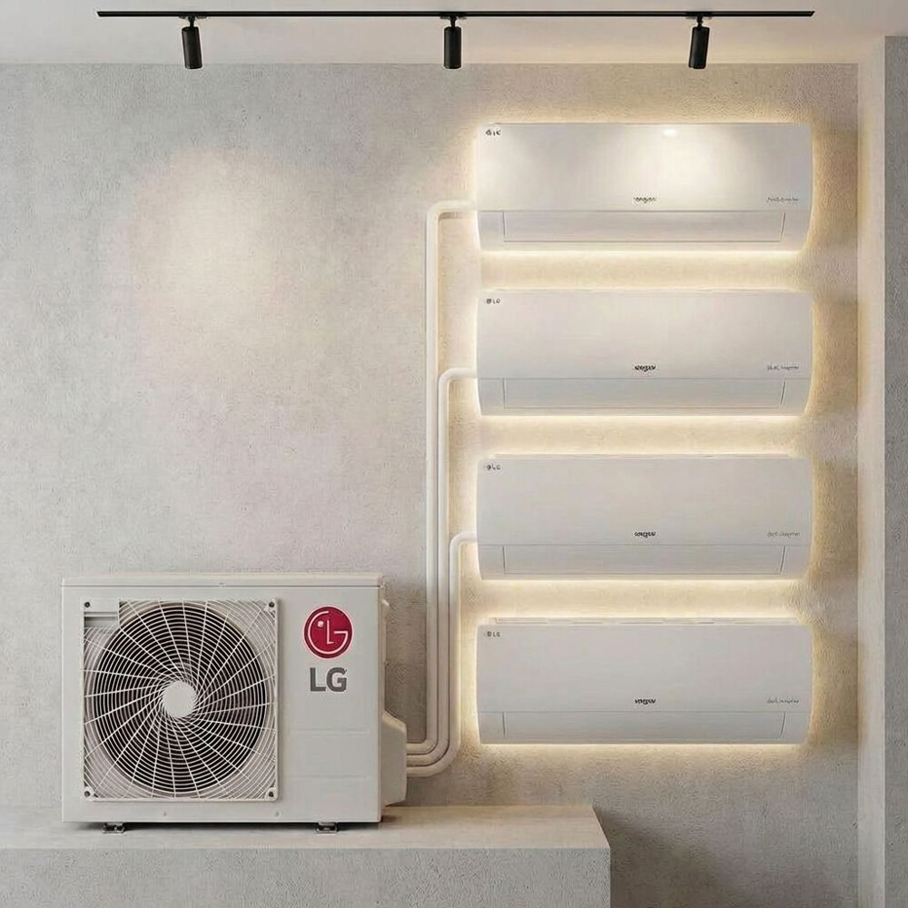 LG전자 LG 벽걸이 에어컨 4in1 인버터 1등급 6평 4대 기본설치비포함 (대구)