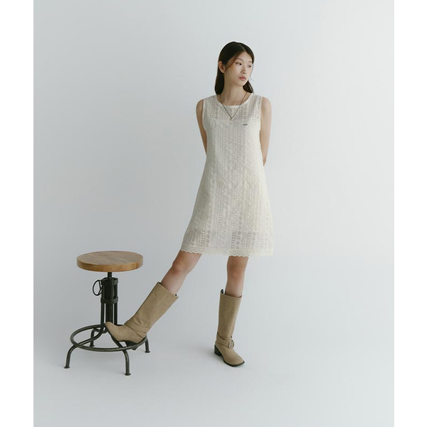 [신세계백화점](레이로우)(신세계천안아산점)미니드레스  시어레이스 미니드레스  원피스  9OP1003Y