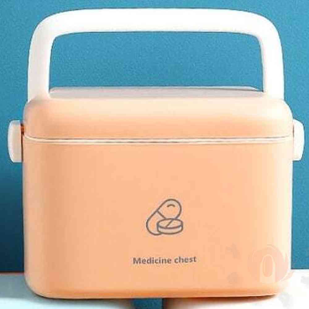 [오늘출발] 헌군 2단 구급함 소형 핑크 가정용구급함 비상구급함 가정용구급상자