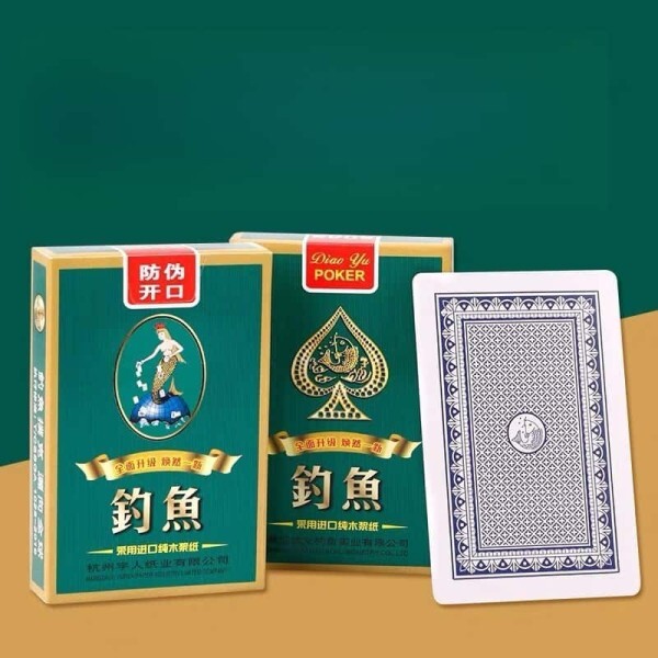 [해외] 고품질 플레잉 카드 표준 사이즈 21포인트 포함 백개먼 카나스타 내구성 텍사스 홀덤  게임 나이트  가족