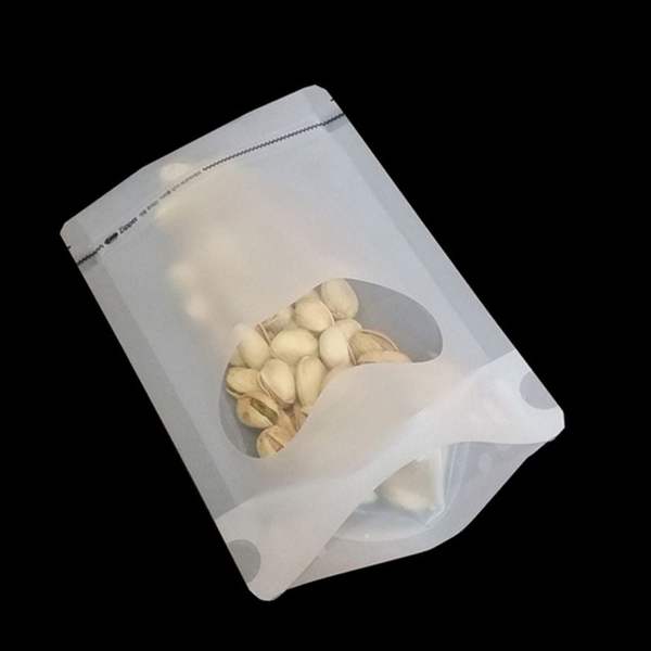 (콩심팥심)무광 너츠창 진열 지퍼스탠드 22X30cm 밑10cm200장